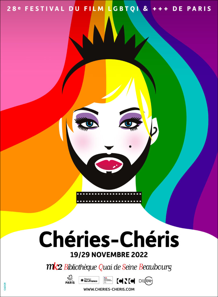 Affiche du festival Chéries Chéris 2022 